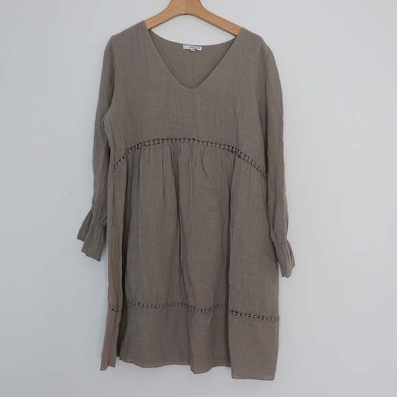 Vanessa Zani 100% Cotton Dress Italy Size M - Picture 1 of 7